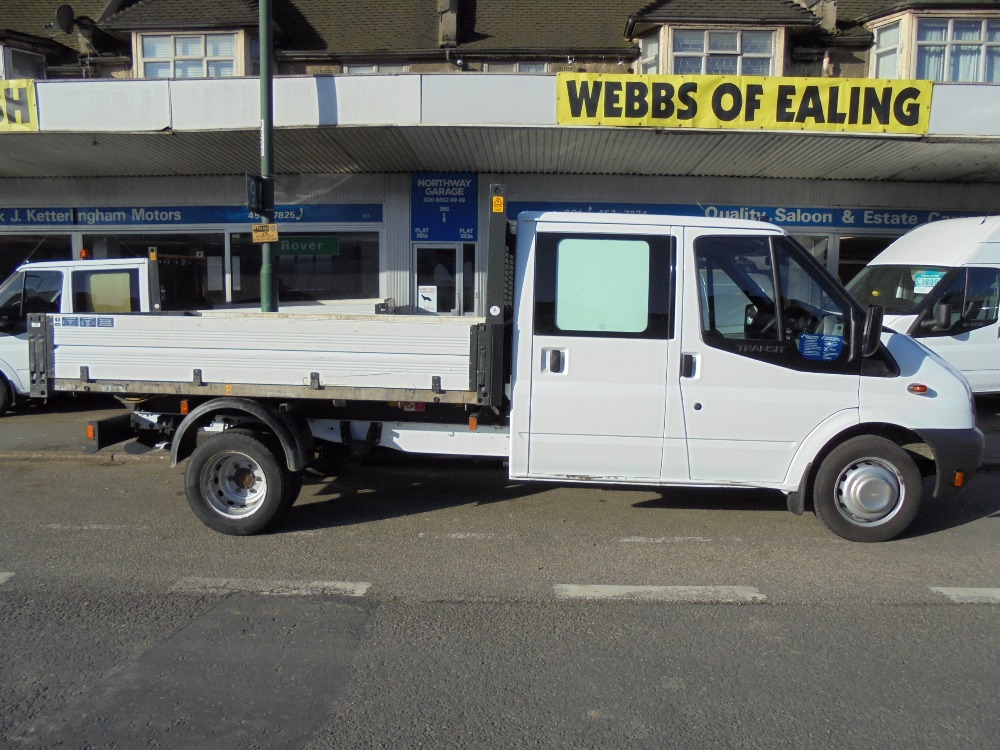 Ford transit 350 crewcab tipper #9